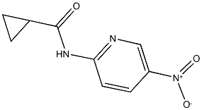 N-{5-nitro-2-pyridinyl}cyclopropanecarboxamide Struktur