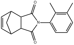 4-(2,3-dimethylphenyl)-4-azatricyclo[5.2.1.0~2,6~]dec-8-ene-3,5-dione Struktur