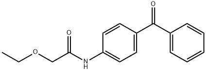 N-(4-benzoylphenyl)-2-ethoxyacetamide Struktur