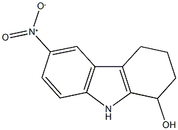 6-nitro-2,3,4,9-tetrahydro-1H-carbazol-1-ol Struktur