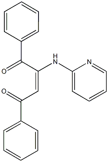 1,4-diphenyl-2-(2-pyridinylamino)-2-butene-1,4-dione Struktur