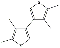 4,4'-bis[2,3-dimethylthiophene] Struktur