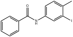 N-(3-iodo-4-methylphenyl)benzamide Struktur