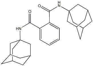 N~1~,N~2~-di(1-adamantyl)phthalamide Struktur