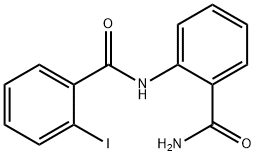 2-[(2-iodobenzoyl)amino]benzamide Struktur