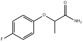 2-(4-fluorophenoxy)propanamide Struktur