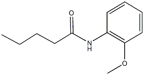 N-(2-methoxyphenyl)pentanamide Struktur