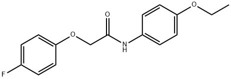 N-(4-ethoxyphenyl)-2-(4-fluorophenoxy)acetamide Struktur