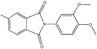 2-(3,4-dimethoxyphenyl)-5-methyl-1H-isoindole-1,3(2H)-dione Struktur