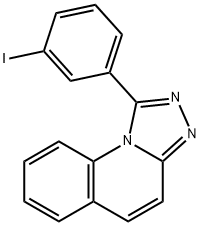 1-(3-iodophenyl)[1,2,4]triazolo[4,3-a]quinoline Struktur