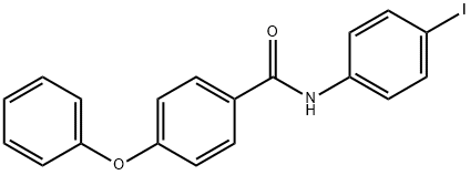 N-(4-iodophenyl)-4-phenoxybenzamide Struktur