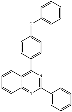 4-(4-phenoxyphenyl)-2-phenylquinazoline Struktur