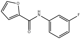 N-(3-fluorophenyl)-2-furamide Struktur