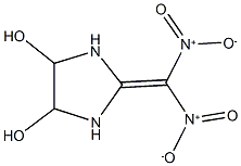 2-{dinitromethylene}-4,5-imidazolidinediol Struktur