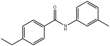 4-ethyl-N-(3-methylphenyl)benzamide Struktur