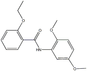 N-(2,5-dimethoxyphenyl)-2-ethoxybenzamide Struktur