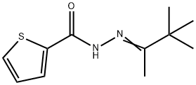 N'-(1,2,2-trimethylpropylidene)-2-thiophenecarbohydrazide Struktur