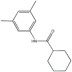 N-(3,5-dimethylphenyl)cyclohexanecarboxamide Struktur