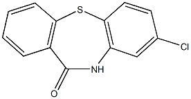 8-chlorodibenzo[b,f][1,4]thiazepin-11(10H)-one Struktur