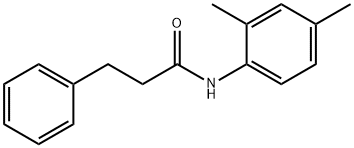 N-(2,4-dimethylphenyl)-3-phenylpropanamide Struktur