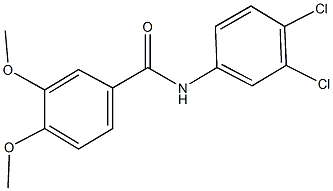 N-(3,4-dichlorophenyl)-3,4-dimethoxybenzamide Struktur