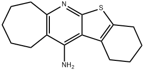 2,3,4,7,8,9,10,11-octahydro-1H-[1]benzothieno[2,3-b]cyclohepta[e]pyridin-12-ylamine Struktur