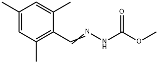 methyl 2-(mesitylmethylene)hydrazinecarboxylate Struktur