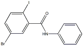 5-bromo-2-iodo-N-phenylbenzamide Struktur