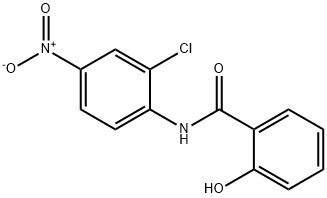 N-{2-chloro-4-nitrophenyl}-2-hydroxybenzamide Struktur