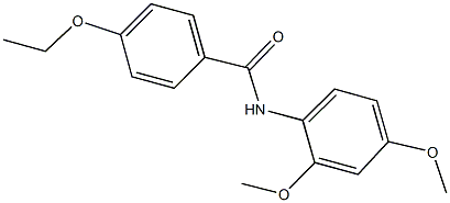 N-(2,4-dimethoxyphenyl)-4-ethoxybenzamide Struktur