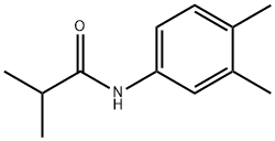 N-(3,4-dimethylphenyl)-2-methylpropanamide Struktur