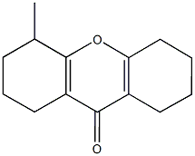 4-methyl-1,2,3,4,5,6,7,8-octahydro-9H-xanthen-9-one Struktur