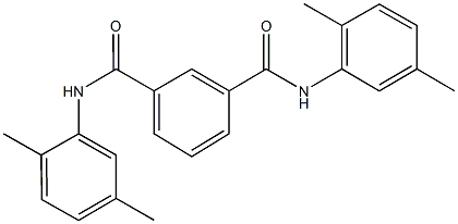 N~1~,N~3~-bis(2,5-dimethylphenyl)isophthalamide Struktur