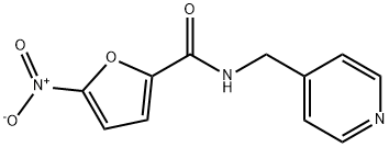 5-nitro-N-(4-pyridinylmethyl)-2-furamide Struktur