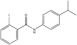 2-iodo-N-(4-isopropylphenyl)benzamide Struktur