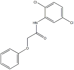 N-(2,5-dichlorophenyl)-2-phenoxyacetamide Struktur