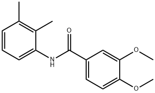 N-(2,3-dimethylphenyl)-3,4-dimethoxybenzamide Struktur