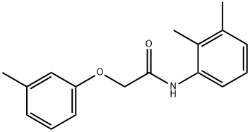 N-(2,3-dimethylphenyl)-2-(3-methylphenoxy)acetamide Struktur