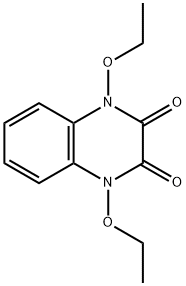 1,4-bis(ethyloxy)-1,4-dihydroquinoxaline-2,3-dione Struktur