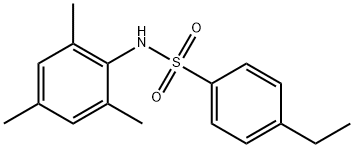 4-ethyl-N-mesitylbenzenesulfonamide Struktur