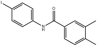 N-(4-iodophenyl)-3,4-dimethylbenzamide Struktur