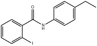 N-(4-ethylphenyl)-2-iodobenzamide Struktur