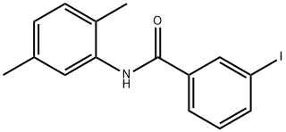 N-(2,5-dimethylphenyl)-3-iodobenzamide Struktur