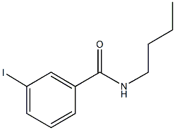 N-butyl-3-iodobenzamide Struktur