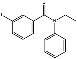 N-ethyl-3-iodo-N-phenylbenzamide Struktur