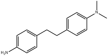 4-[2-(4-aminophenyl)ethyl]-N,N-dimethylaniline Struktur