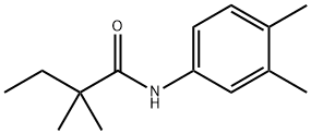 N-(3,4-dimethylphenyl)-2,2-dimethylbutanamide Struktur