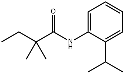 N-(2-isopropylphenyl)-2,2-dimethylbutanamide Struktur