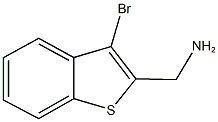 (3-bromo-1-benzothien-2-yl)methylamine Struktur