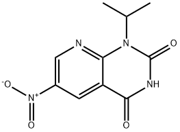 6-nitro-1-isopropylpyrido[2,3-d]pyrimidine-2,4(1H,3H)-dione Struktur